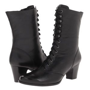 Fitzwell lace up boots black 7WW Rhapsidy